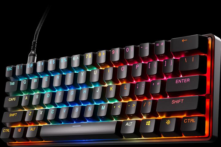 Image du produit SteelSeries Apex Pro Gen 3 Mini (schwarz, DE-Layout, OmniPoint 3.0) (DE, Filaire)