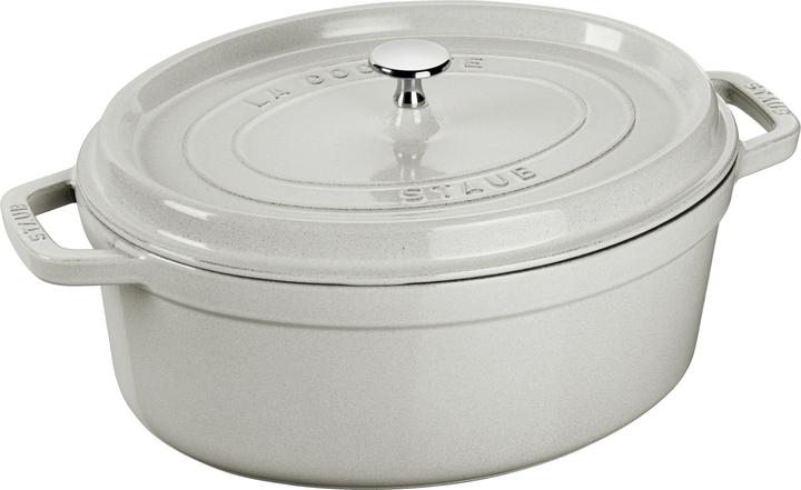 Image du produit Staub Cocotte ovale (31 cm, Cocotte + faitout, Fonte)