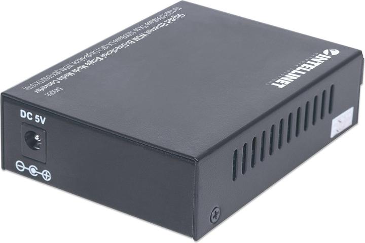 Produktbild Intellinet 10/100/1000Base-TX to 1000Base-LX, SC, Single-Mode, 12.4 mi., WDM