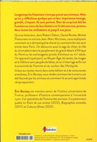 Produktbild Les animaux dans l'histoire (Französisch, Collectif, 2023)