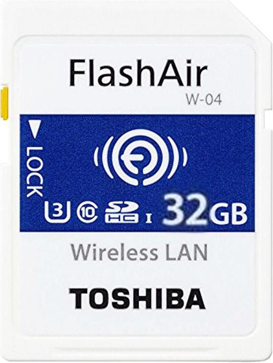 Toshiba FlashAir (32 GB, SDHC, U3, UHS-I)