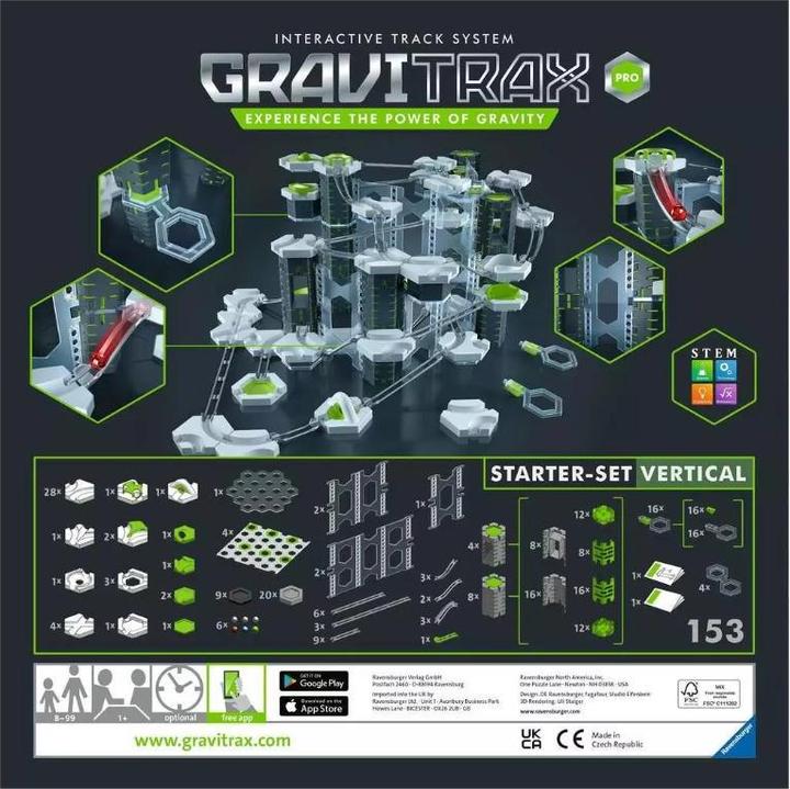 Actual product image Ravensburger GraviTrax Gravitrax Vertical Starter Set