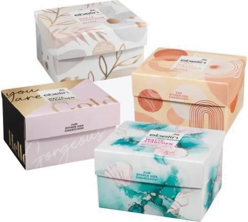 Produktbild dm ebelin Wattestäbchen Motiv-Box