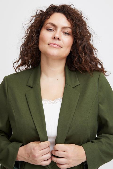 Actual product image Fransa Plus Size Selection - FPLEA BLA 1 - Blazer - 20612792 (54)