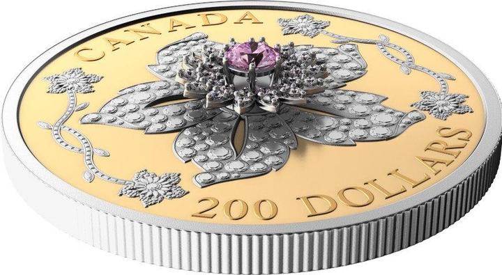 Immagine prodotto The Royal Mint Gold 'Williamson-Diamantbrosche' 60 g PP - Rosa Turmalin 2025 (999.90, 2025)