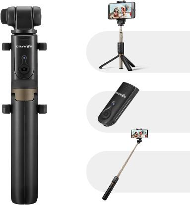 Produktbild BlitzWolf 3 in 1 Handy Stativ Vlogging + Selfie Stick