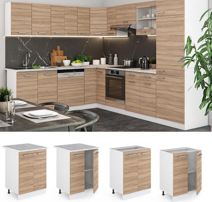 Produktbild Vicco Küchenunterschrank R-Line (60 x 46 x 81.5 cm)