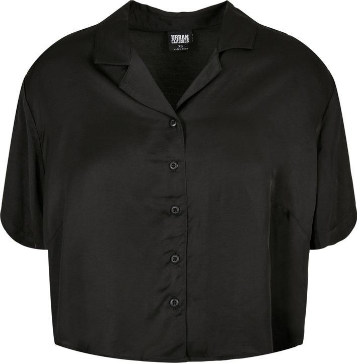 Urban Classics Ladies Viscose Satin Resort Shirt