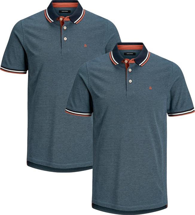 Jack & Jones 2er Pack Paulos - Slim Fit Poloshirt