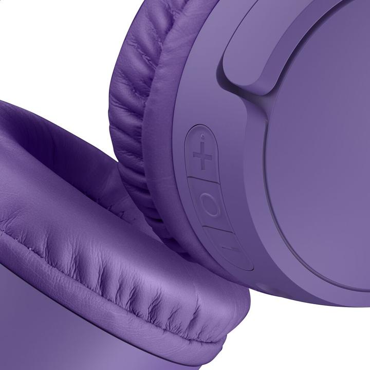 Produktbild Belkin Soundform Mini BT On-Ear Kinderk. USB-C lila AUD002hqPUV3
