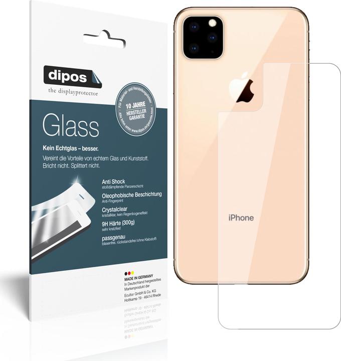 Produktbild Dipos Displayschutz Anti-Shock (2 Stück, Apple iPhone 11 Pro)