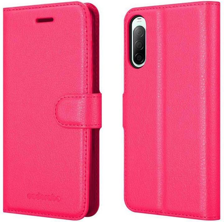 Actual product image Cadorabo Book with stand function cover (Sony Xperia 10 II)