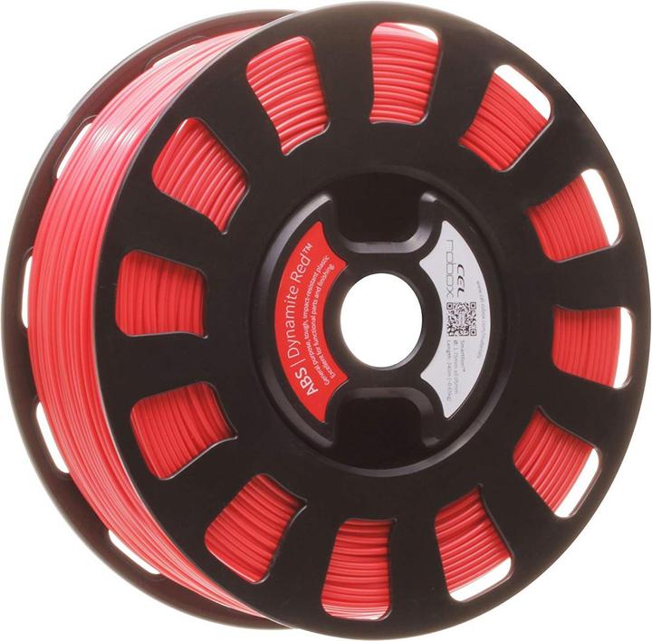 Actual product image Robox Filament (ABS, 1.75 mm, 600 g, Red)