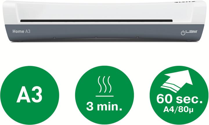 Actual product image Leitz iLAM Home (75 - 125 µm, A3)