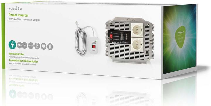 Produktbild Nedis Power Inverteränderte Sinus-Wellen| Eingangsspannung 12 VDC|
