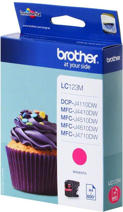 Actual product image Brother Lc-123m (M)