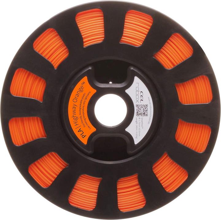 Actual product image Robox Filament (PLA, 1.75 mm, 700 g, Orange)