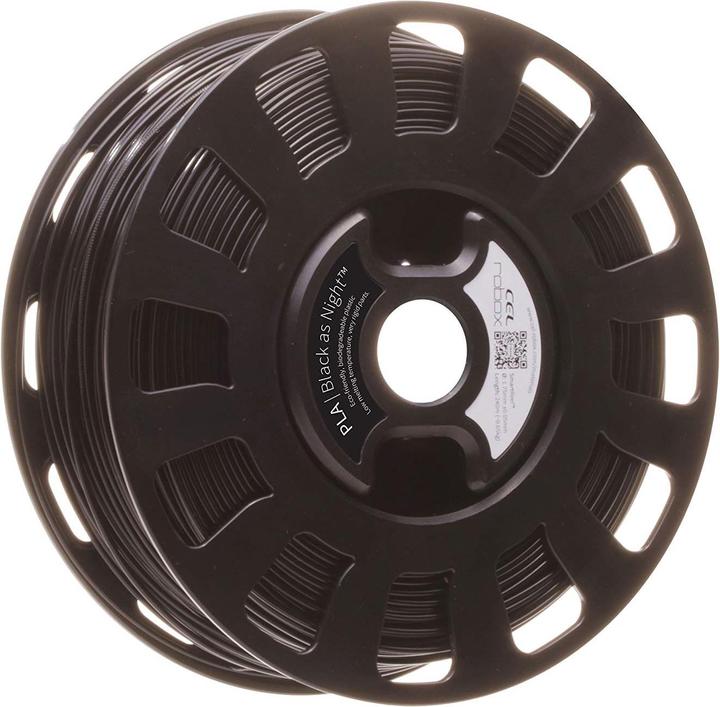 Actual product image Robox Filament (PLA, 1.75 mm, 700 g, Black)
