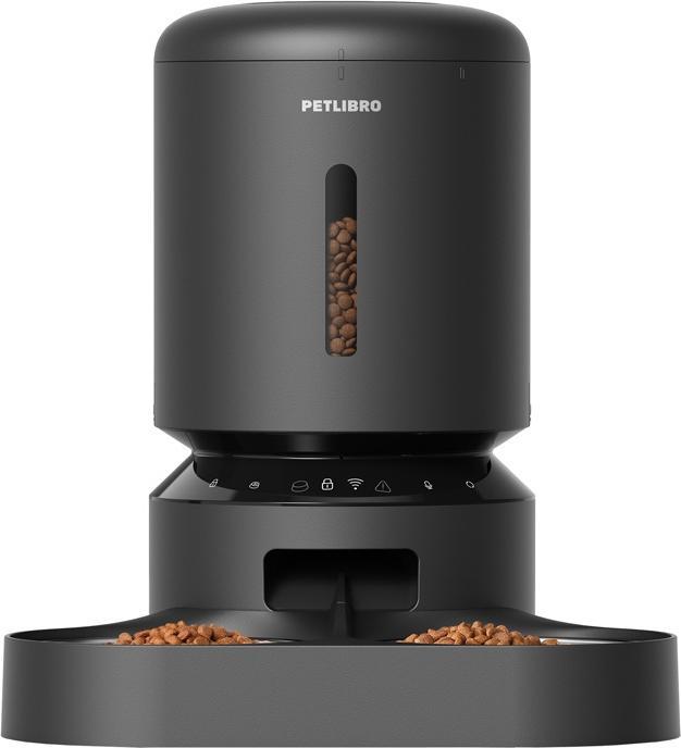 Actual product image Petlibro Granary food dispenser with double bowl, Wifi, 5L(black) (5 l)