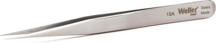 Actual product image Weller Erem Tweezers with pointed tips, precision tweezers, stainless steel, 120mm