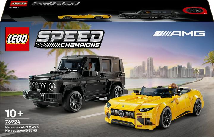 Produktbild LEGO Mercedes-AMG G 63 & Mercedes-AMG SL 63 (76924, LEGO Speed Champions)