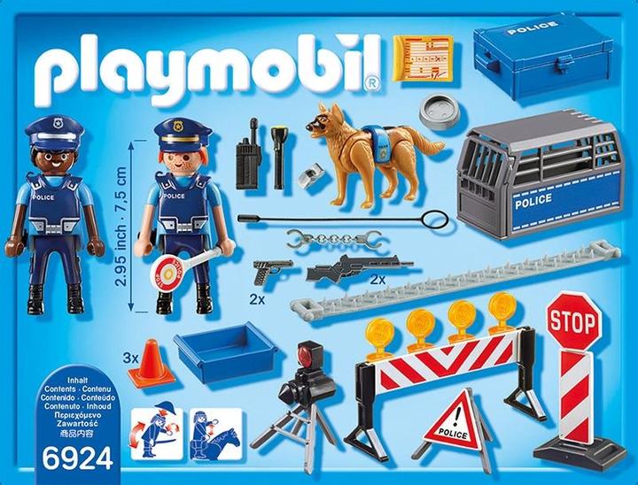 Actual product image Playmobil Police roadblock (6924, Playmobil City Action)
