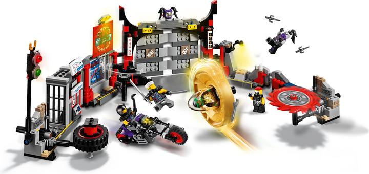 Actual product image LEGO Headquarters of the motorcyclists (70640, LEGO Ninjago)
