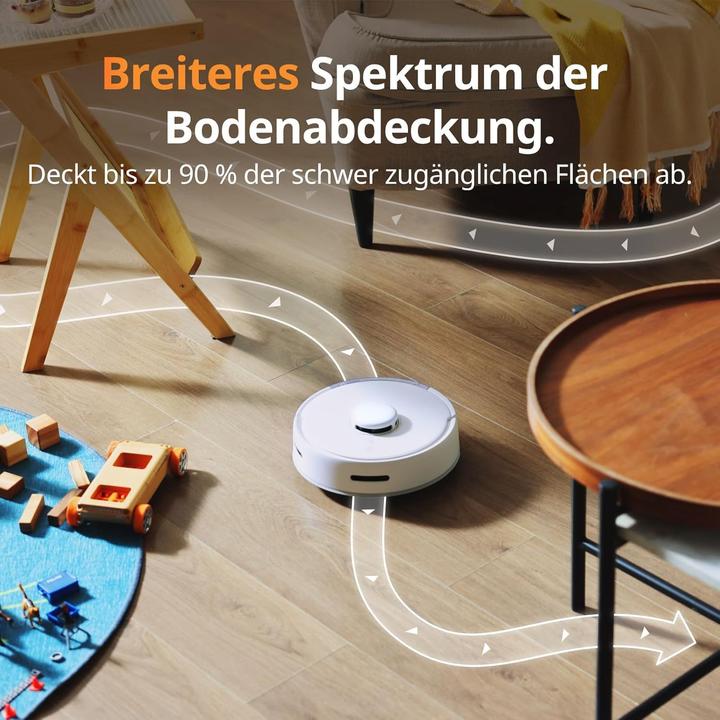 Actual product image SwitchBot Mini robot hoover K10+ Pro Robot hoover with suction dust