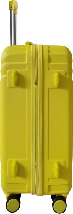 Actual product image NTK-Collection Hartschalenkoffer 2er-Set Mabell Gelb (80 l, M (50 - 90l), L (90 - 115l))