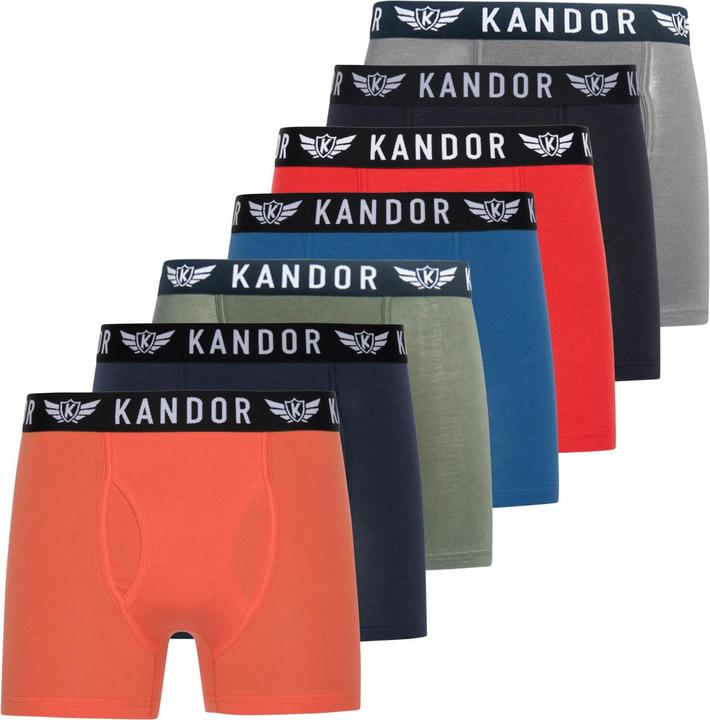 Kandor Bambers Boxershorts (7erPack)
