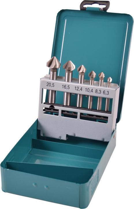 Makita Countersink set 6 pcs HSS (10.4 mm, 8,3, 20.5 mm, 16.5 mm, 6,3, 12.4 mm)