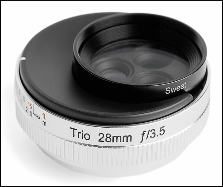 Actual product image Lensbaby Trio 28 Nikon Z (Nikon Z, APS-C / DX, full size, Micro Four Thirds)