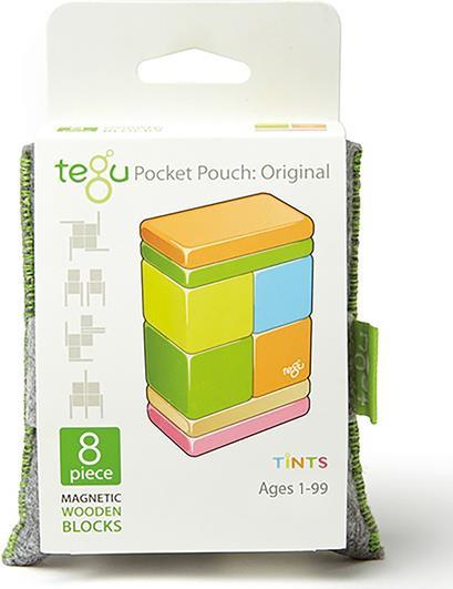Produktbild Tegu Holzset farbig mit Beutel