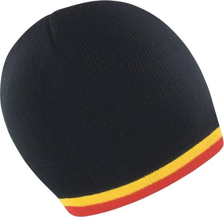 Actual product image Result Unisex Adult National Belgium Beanie