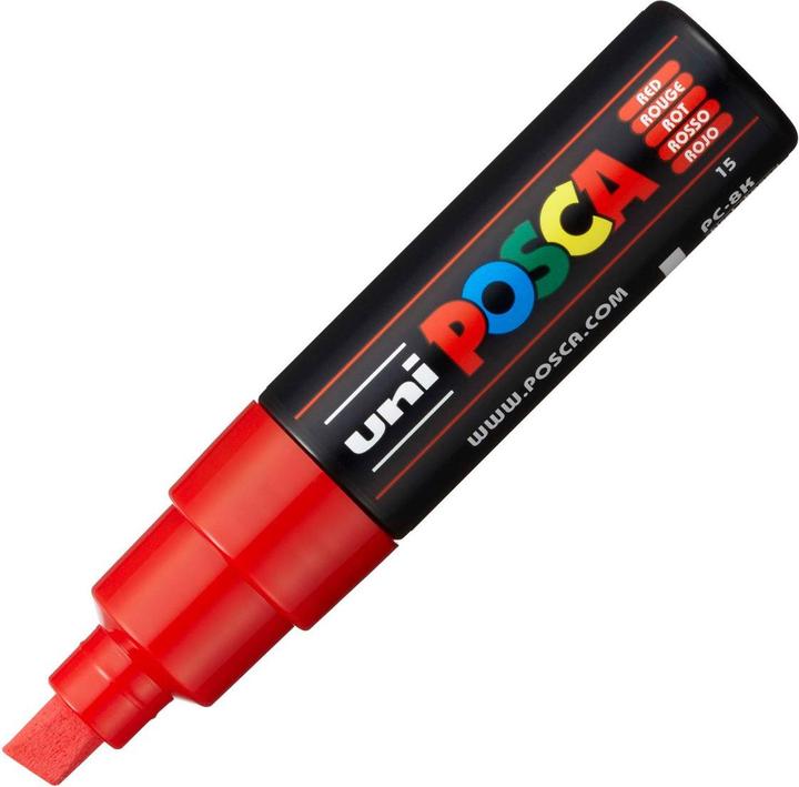 Produktbild Posca Bold Marker PC-8K (Rot, 8 mm, 1 x)