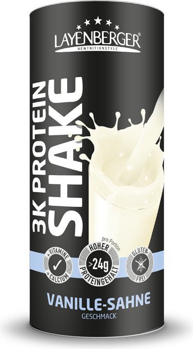 Produktbild Layenberger 3K Protein-Shake (Vanille, 1 Stk., 360 g)