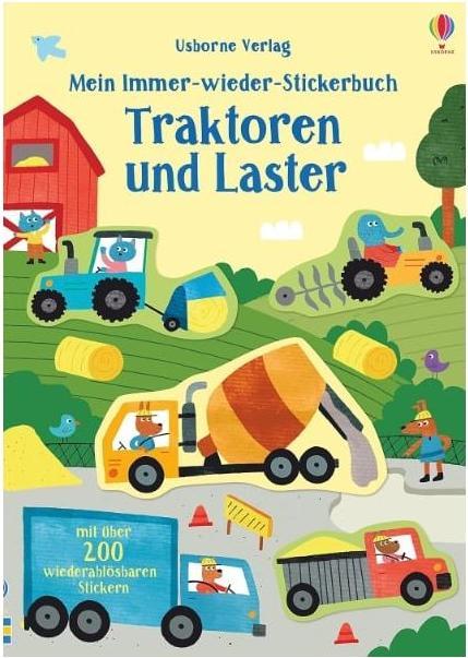 Mein Immer-wieder-Stickerbuch: Traktoren und Laster (Tedesco, Hannah Watson., 2020)