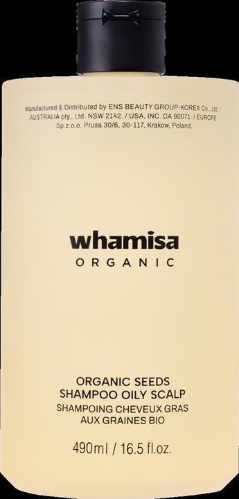 Image du produit Whamisa Shampooing aux graines biologiques (490 ml, Shampoing liquide)