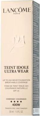 Actual product image Lancôme Complexion Idole Ultra Wear 400W (Camel)