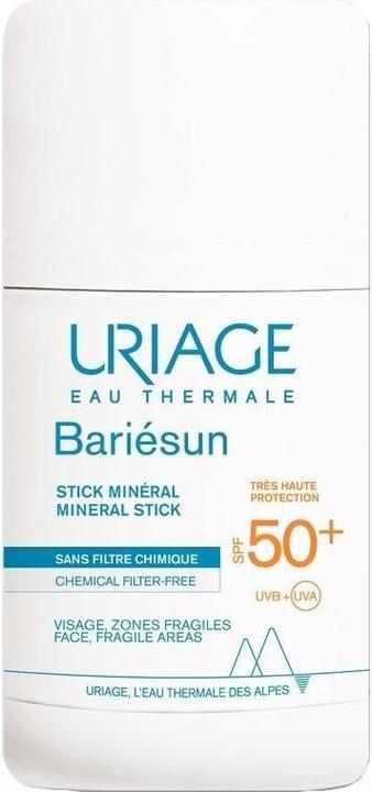 Actual product image Uriage Protective Mineral Stick for Sensitive Areas SPF 50+ (Suntan cream, SPF 50+)