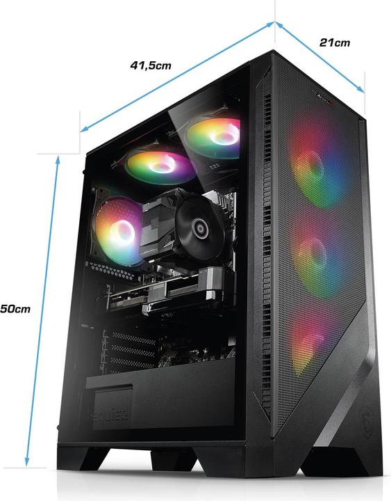 Produktbild Kiebel Twister (AMD Ryzen 7 5700X, 32 GB, 1000 GB, GeForce RTX 3050)