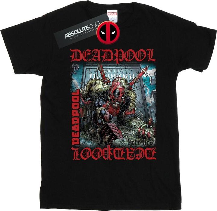 Deadpool Here Lies Deadpool TShirt (XL)