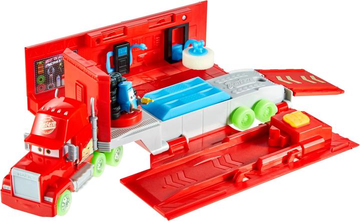 Produktbild Mattel Disney and Pixar Cars Glow Racer Mack Transporter Set