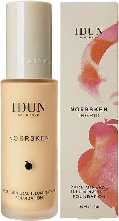 Actual product image IDUN Minerals Liquid foundation Norrsken Svea