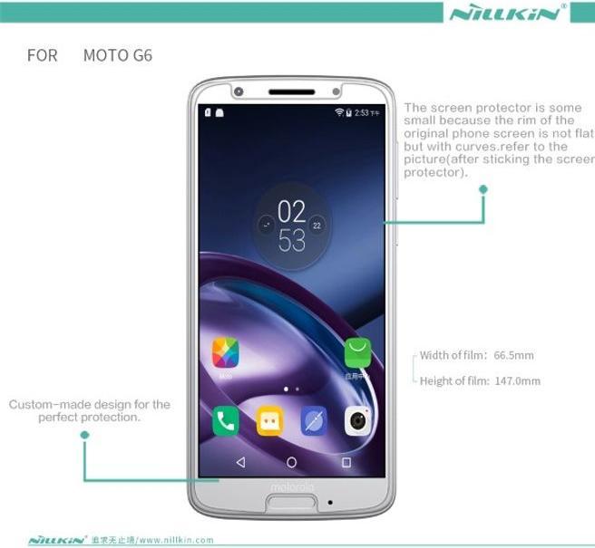 Produktbild Nillkin Matte Series Schutzfolie (1 Stück, Motorola Moto G6)