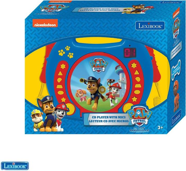 Immagine prodotto Lexibook Lettore CD con microfono Paw Patrol