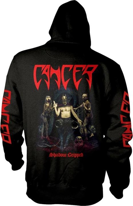 Immagine prodotto Cancer Shadow Gripped (Zipper-Hoodie) (M)