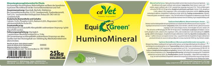 Immagine prodotto cdVet EquiGreen HuminoMineral (1 x, 1000 g)