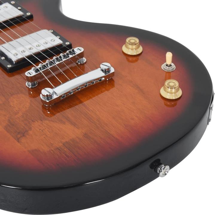 Actual product image VidaXL Jeanie (Electric guitar, Solid mahogany wood, Birch wood, Wood-based material)