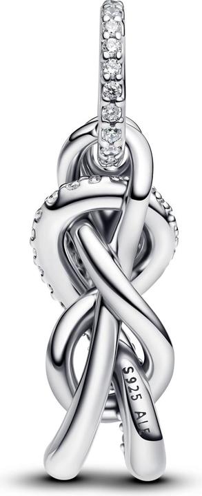 Image du produit Pandora Charm pendentif noeud infini pavé (Argent massif)